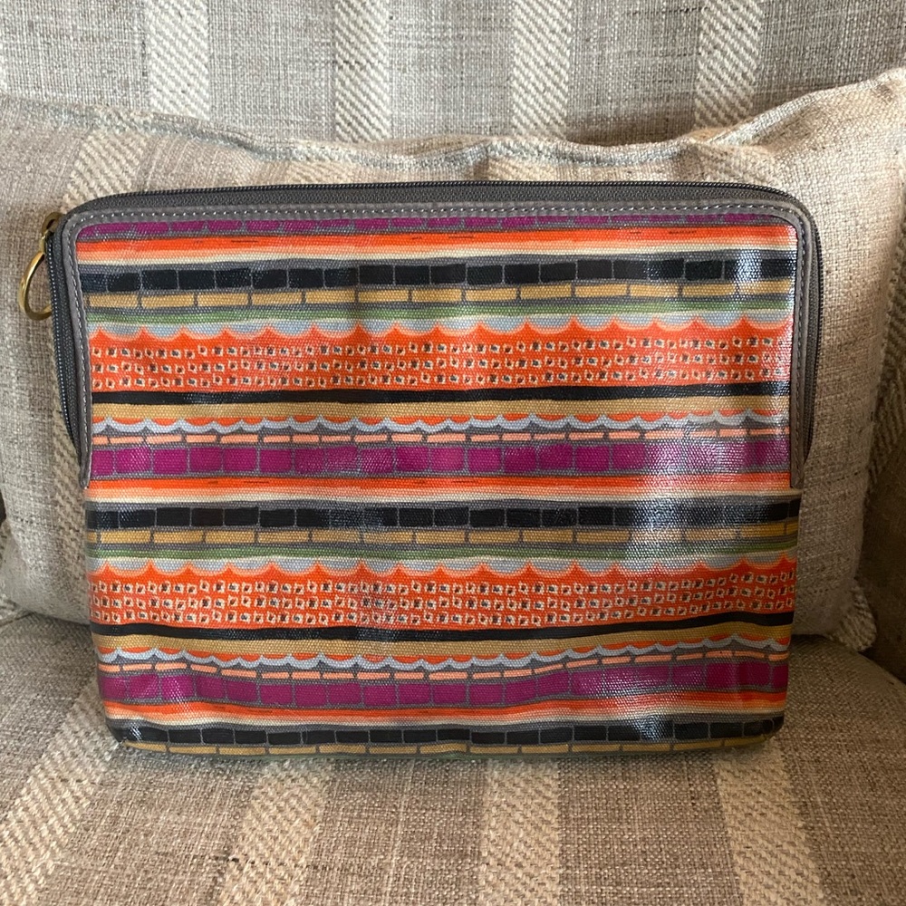 Fossil Waxed Canvas Clutch Bag - Picture 3 of 3
